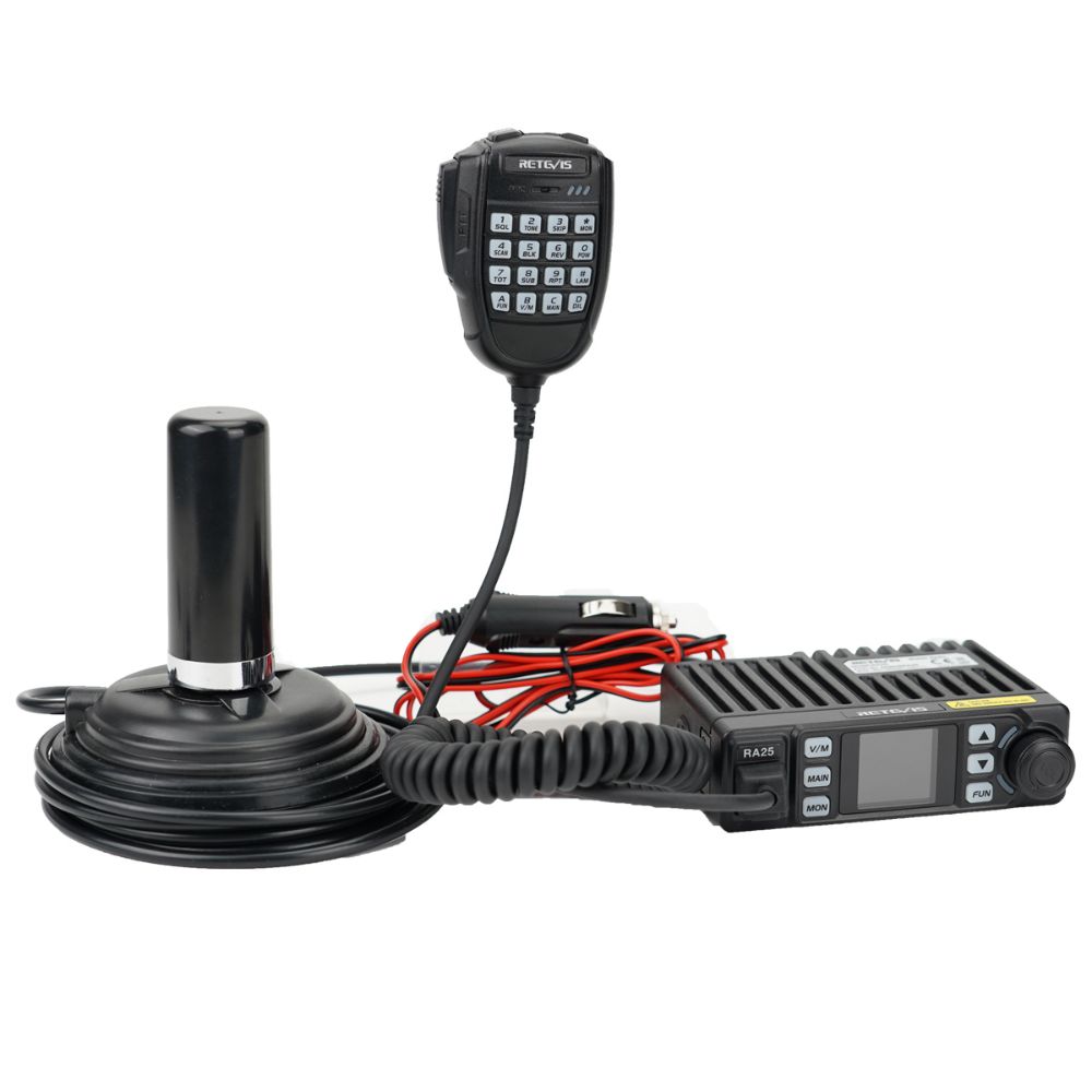 RA25 Compact GMRS Mobile Farm Tractor Radio Bundle