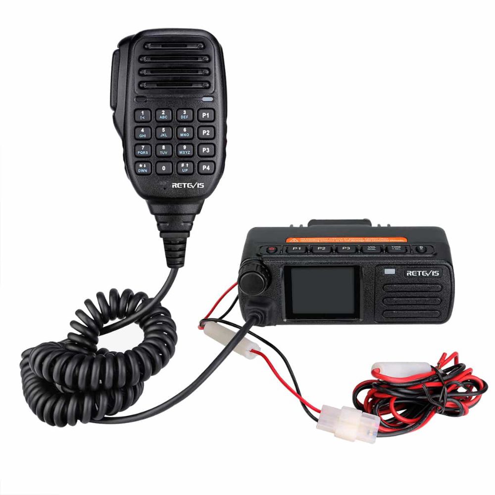 RT73 Super Mini Dual Band DMR Mobile Radio GPS