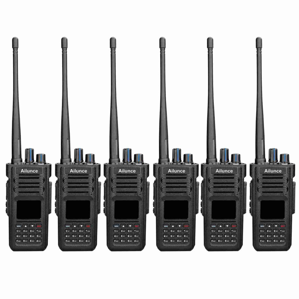 6Pack Ailunce HD1 Long Distance Walkie Talkies