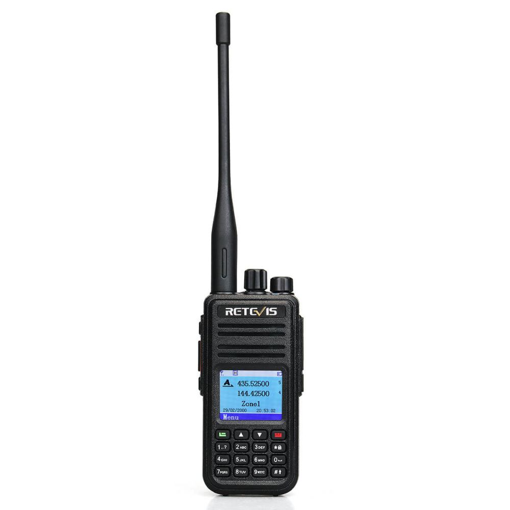 RT3S Dual Band DMR Radio with Microphone and Battery Bundles (GPS)