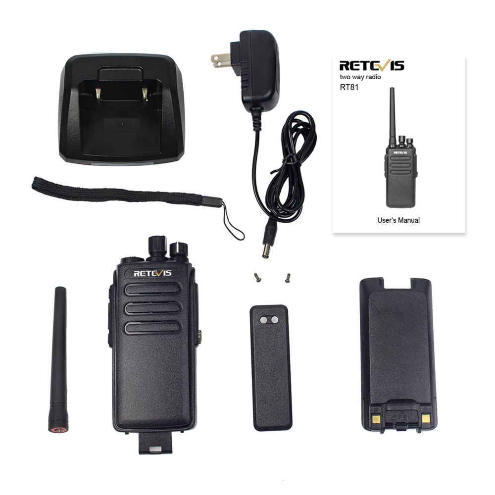 RT81V IP67 Waterproof 10W VHF DMR Radio