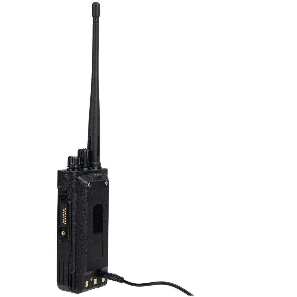 HD1 GPS DMR Radio with long antenna-microphone-program cable