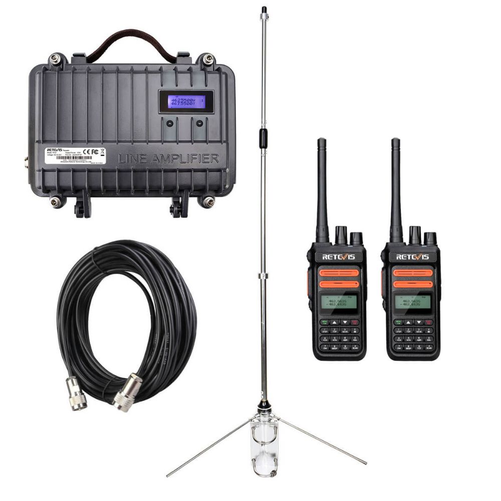 RT97 and RT76P Distance GMRS Radio Bundle