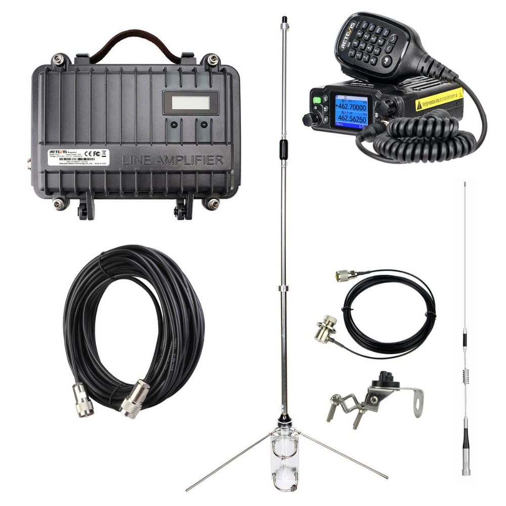 RT97 GMRS Repeater and RB86 GMRS Mobile Radio Bundle