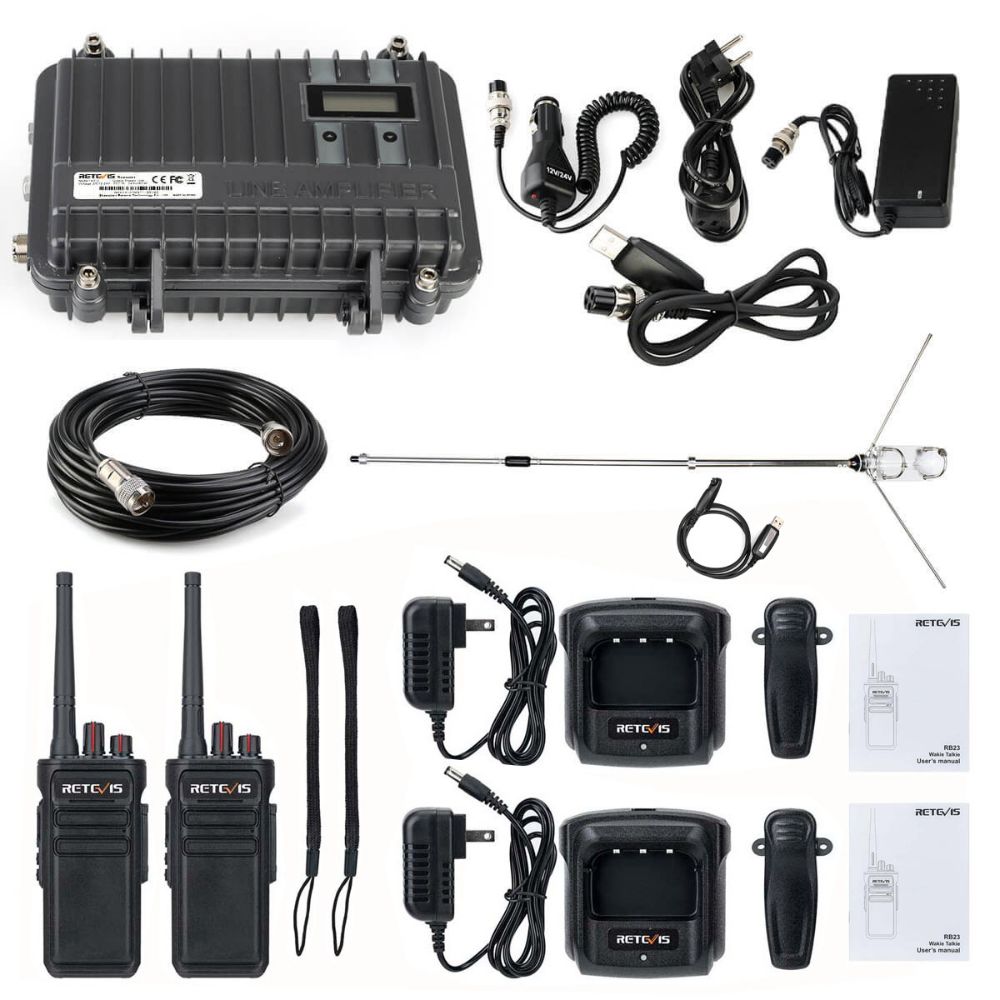 RT97 GMRS Repeater and RB23 GMRS Radio Bundle