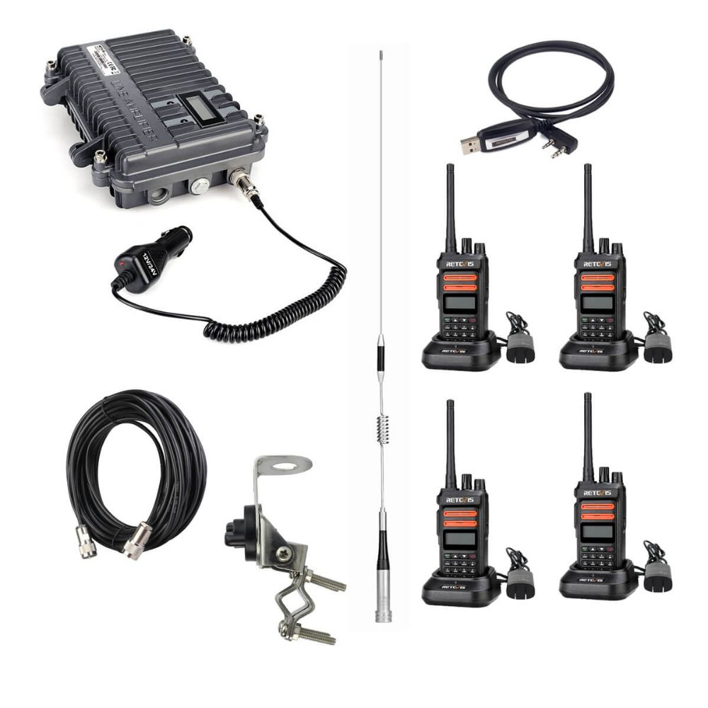 RT97 and RT76P Distance GMRS Radio Solution Bundles