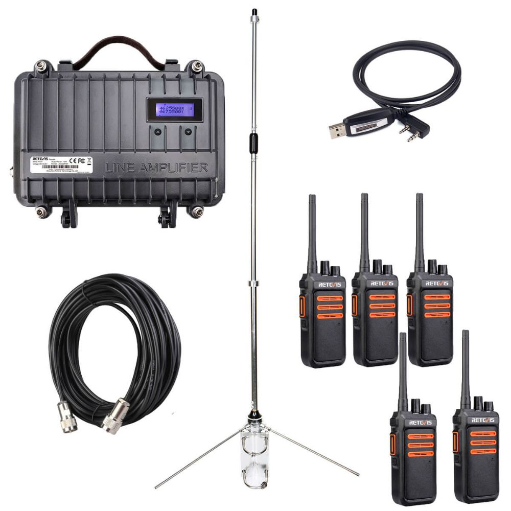 RT97 and RT76 Long Range GMRS Radio Bundles