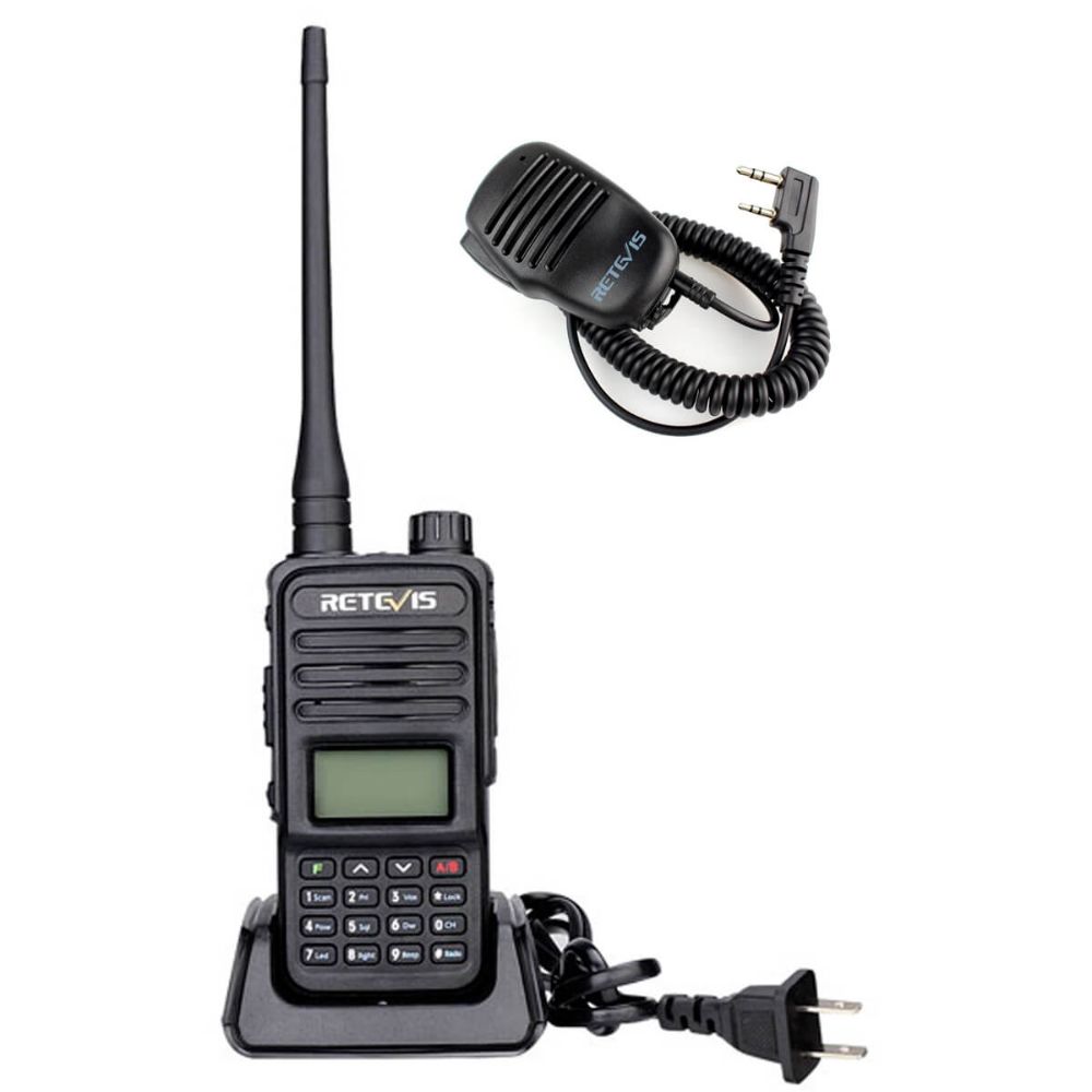 RT85 Rugged Walkie Talkie with Speaker Mic