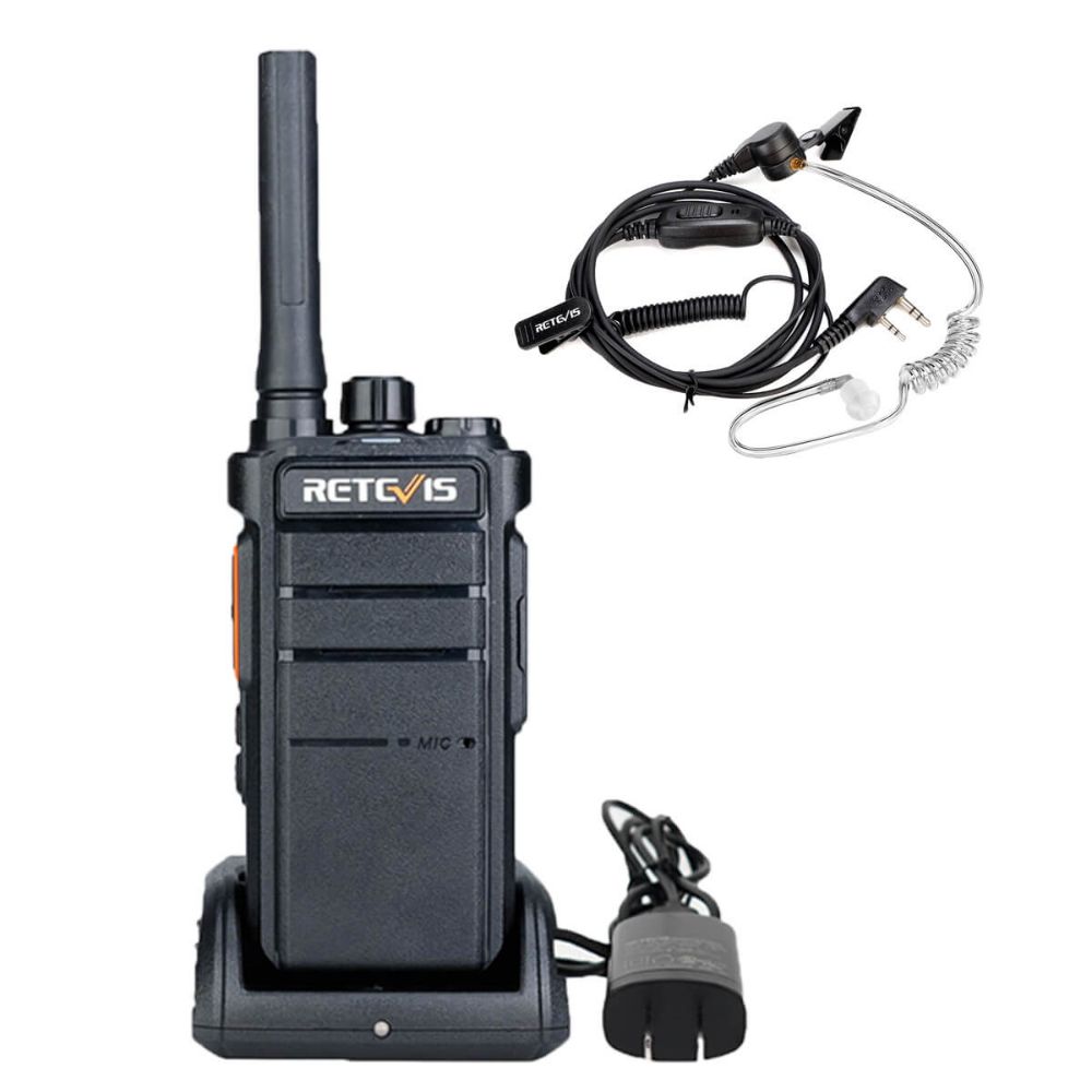 RB26 GMRS Walkie Talkie with Earpiece