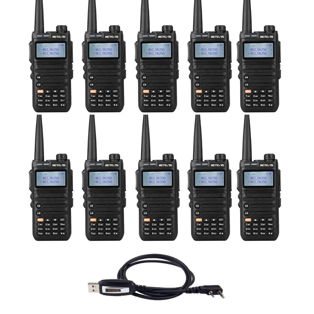 RA85 5w GMRS Two Way Radio with program cable-10 pack/20 pack