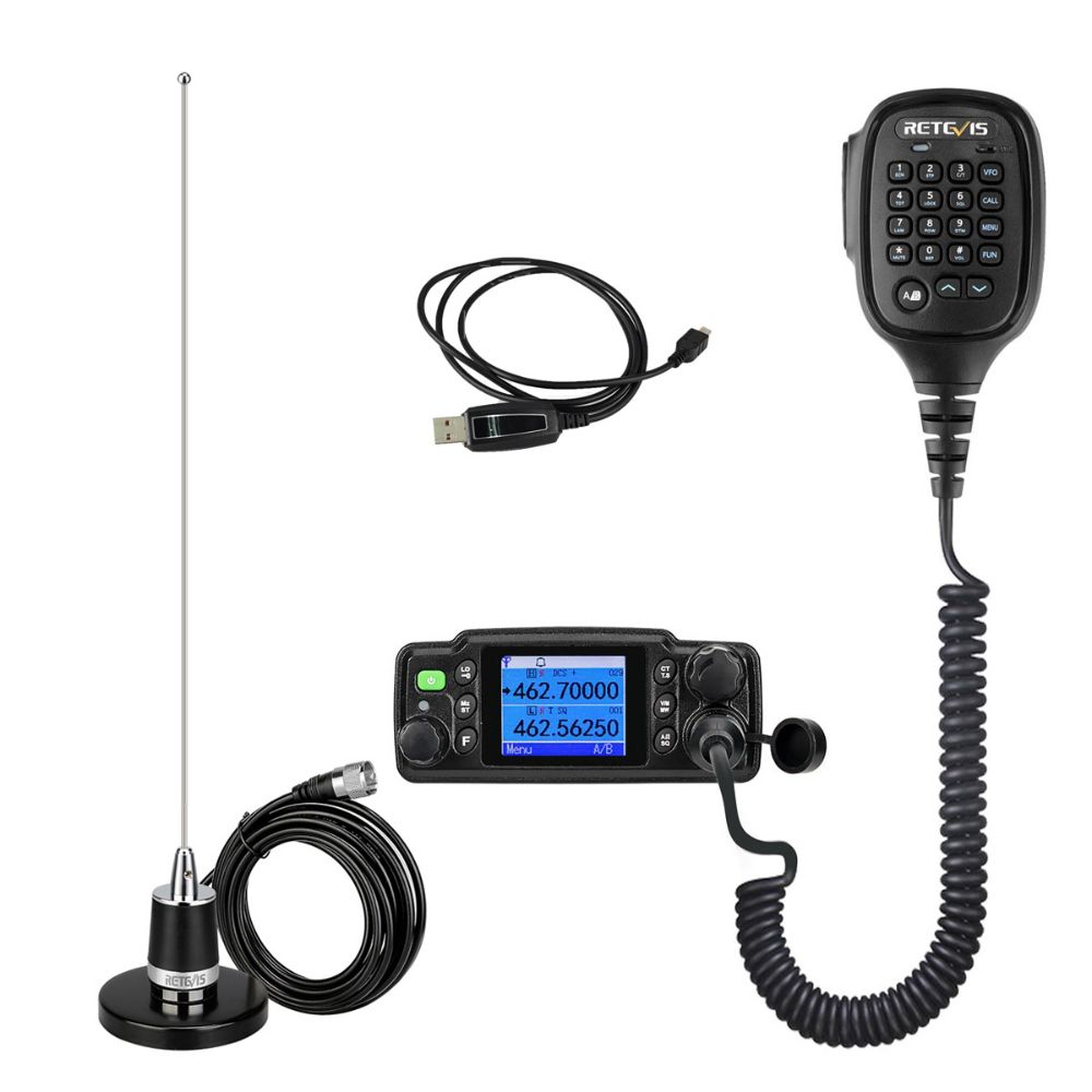 RB86 GMRS Mobile Radio Bundle for Tractor and Jeep