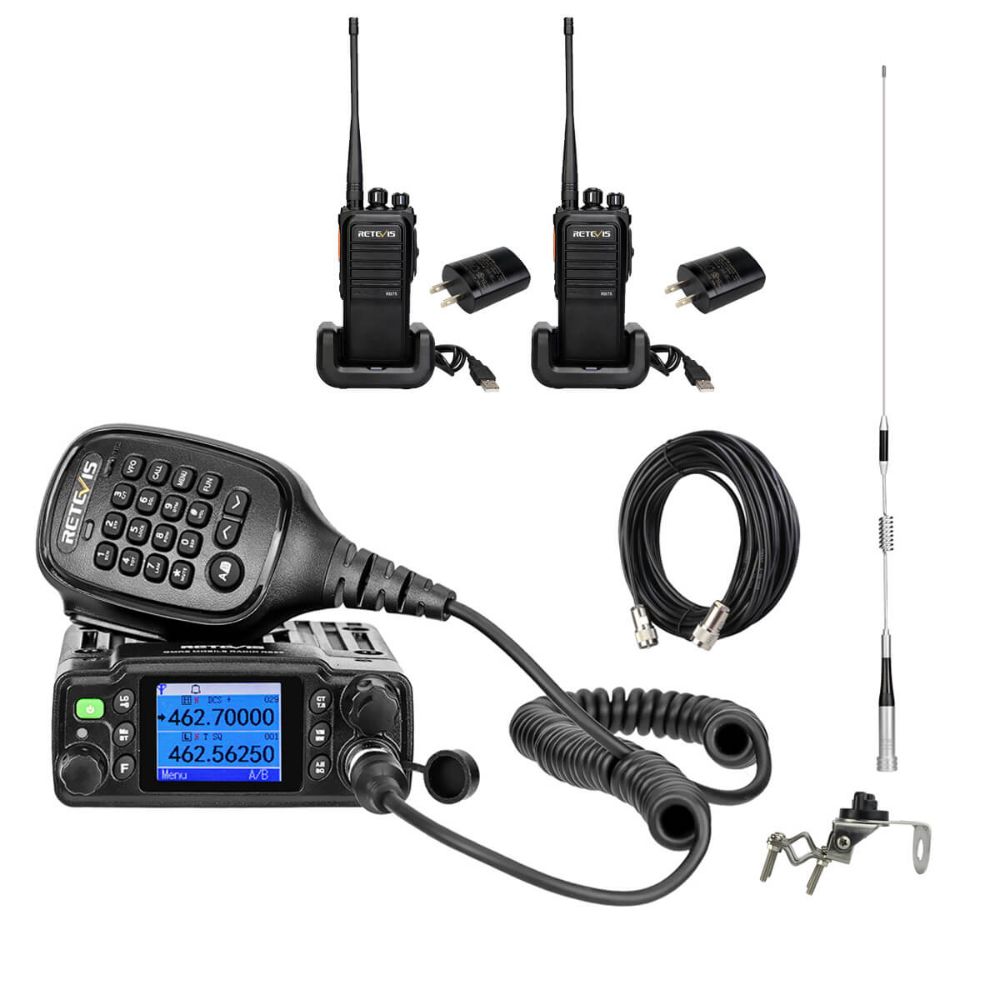 RB86 IP67 Waterproof Farm GMRS Radio Bundle