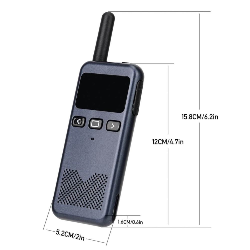 RA86 GMRS mobile radio with RB19P GMRS two-way radios-- Long range GMRS bundle