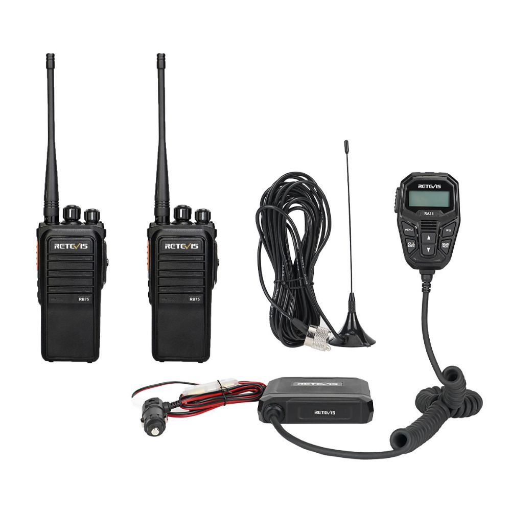 RA86 and RB75 two way radio Set for Farming