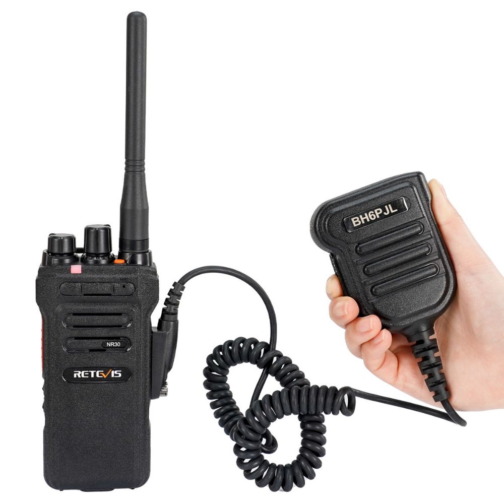NR30 5w IP67 GMRS walkie-talkie with microphone