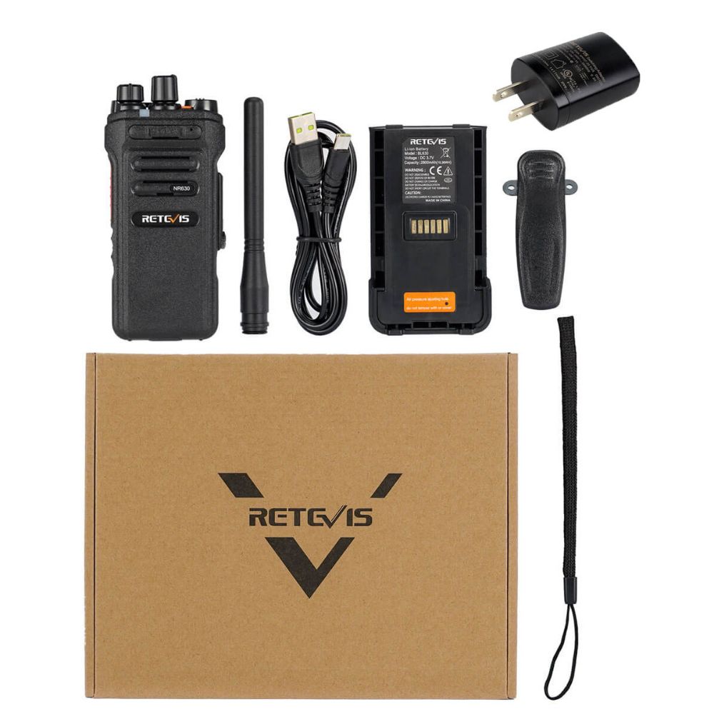 NR630 Bidirectional electronic noise reduction 10W UHF Two Way Radio