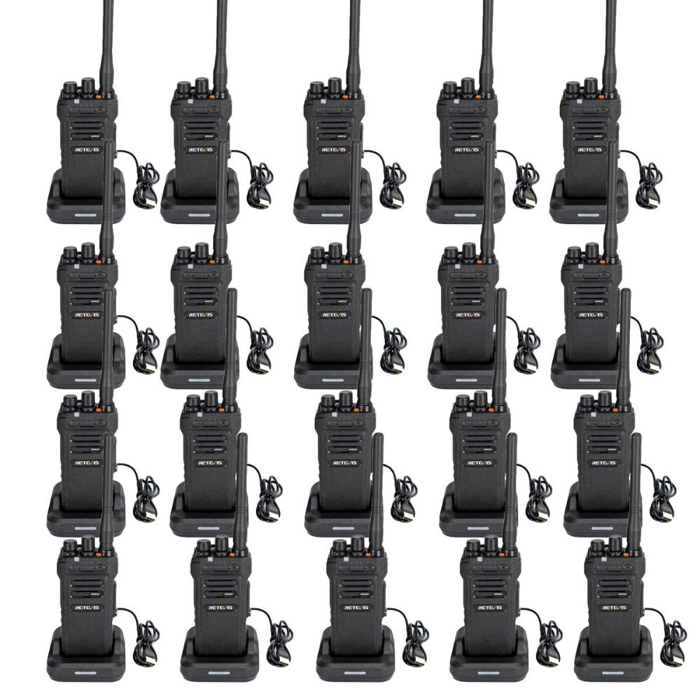 NR630 Bidirectional electronic noise reduction 10W UHF Two Way Radio 20 pack