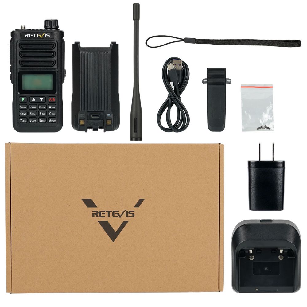 RA89 Dual Band IP68 Waterproof High Power Two Way Radio