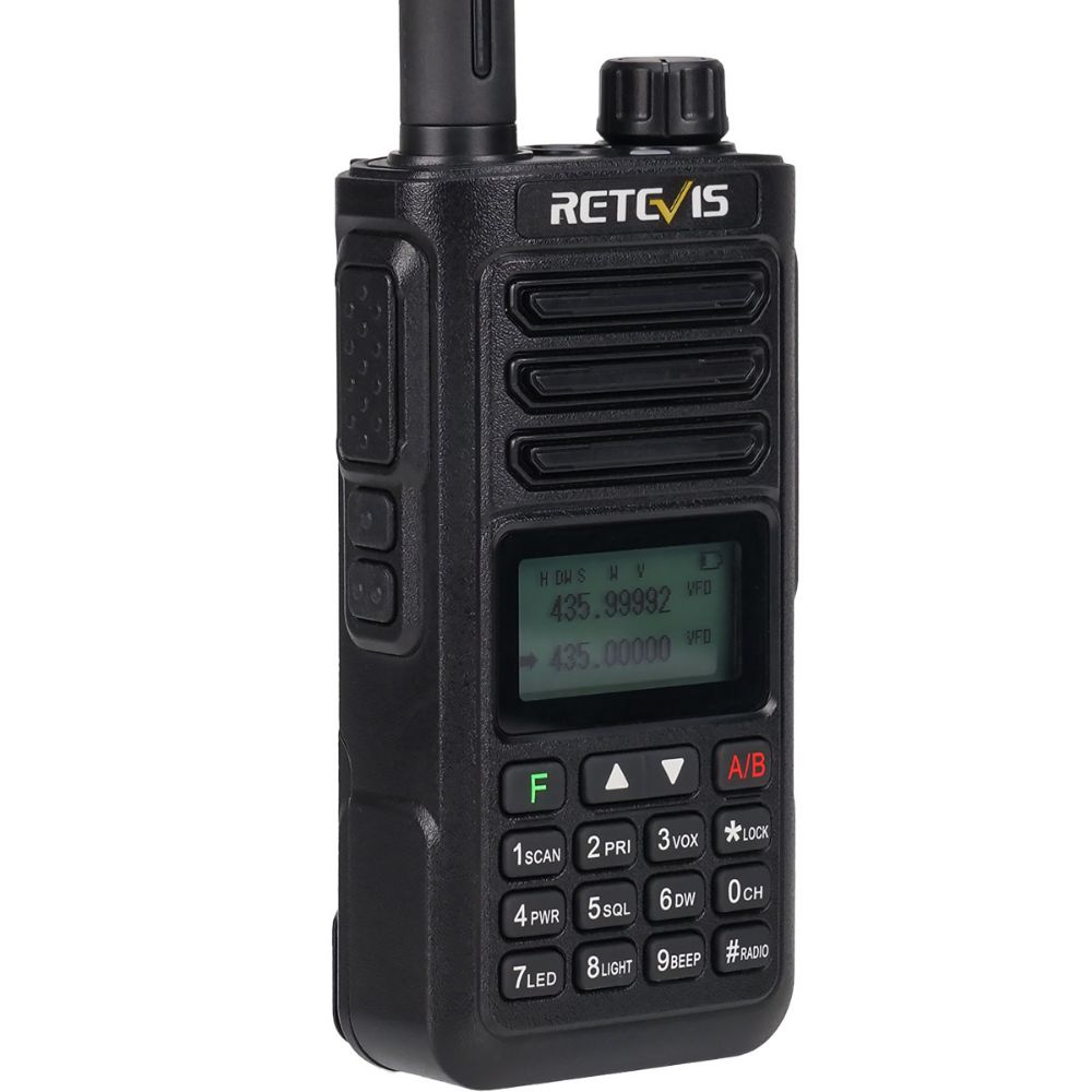 RA89 Dual Band  Analog Walkie Talkie With Microphone-4 pack