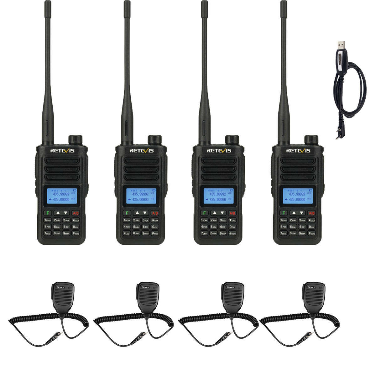 RA89 High Power Dual Band IP68 Waterproof Ham Radio (US Ver.)