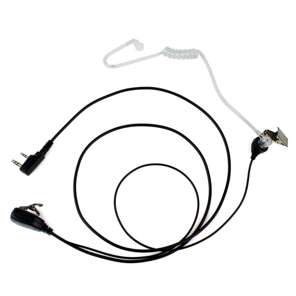 Kenwood 2pin Unversal Covert Acoustic Tube Earpiece