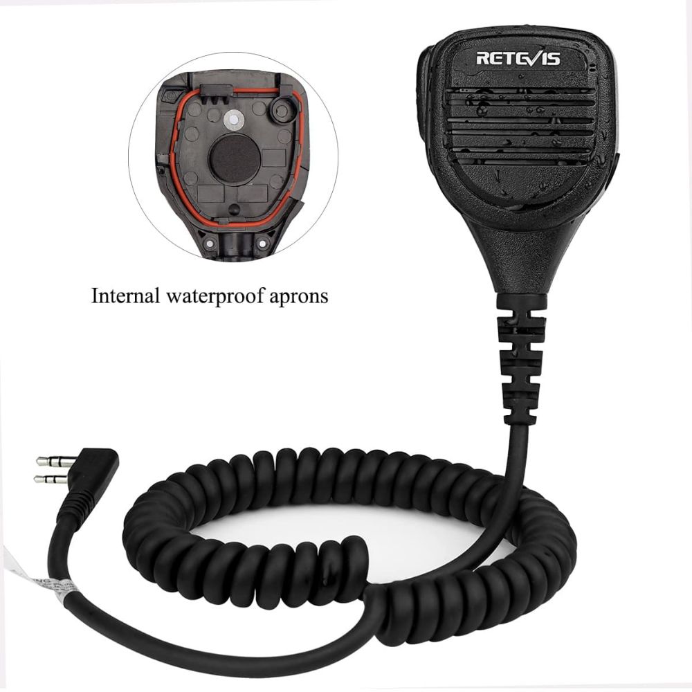 IP54 Waterproof Speaker Microphone