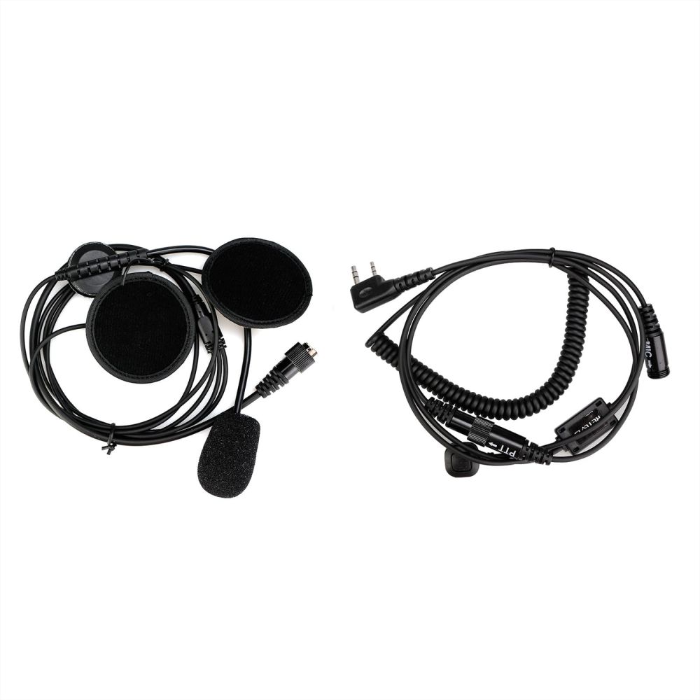 Professional motorcycle helmet headset