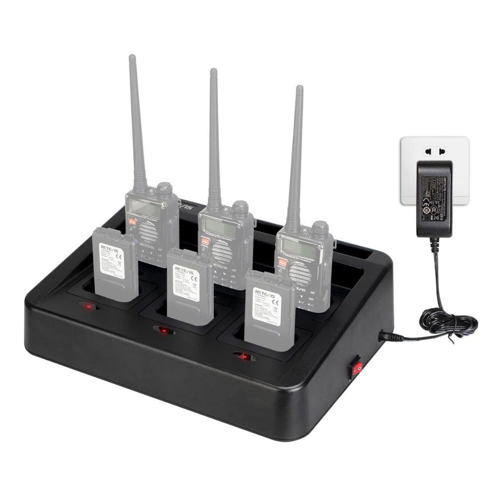 RTC5R Six-Way Multi Unit Charger