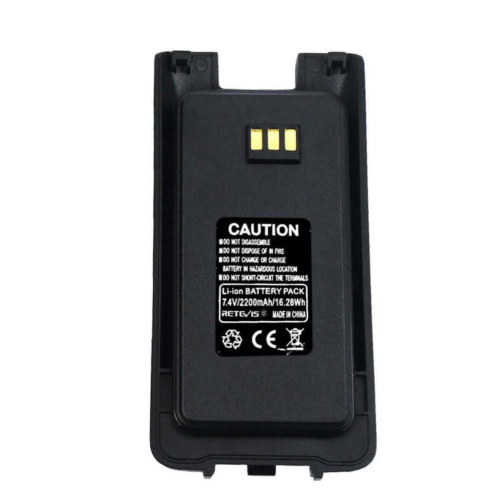 2200mAh Battery for Retevis RT50 RT8 RT81 Radio