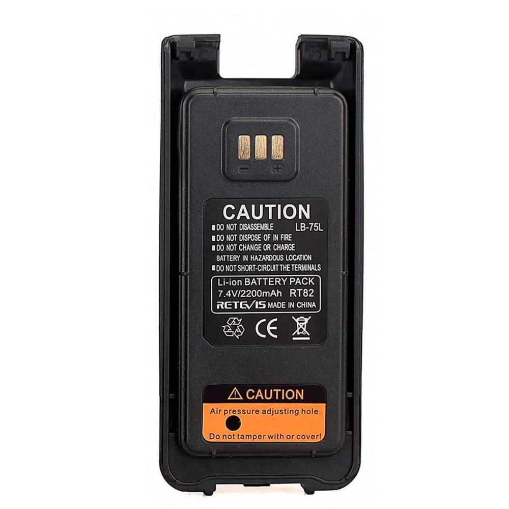 2200mAh Battery for Retevis RT82 Radio