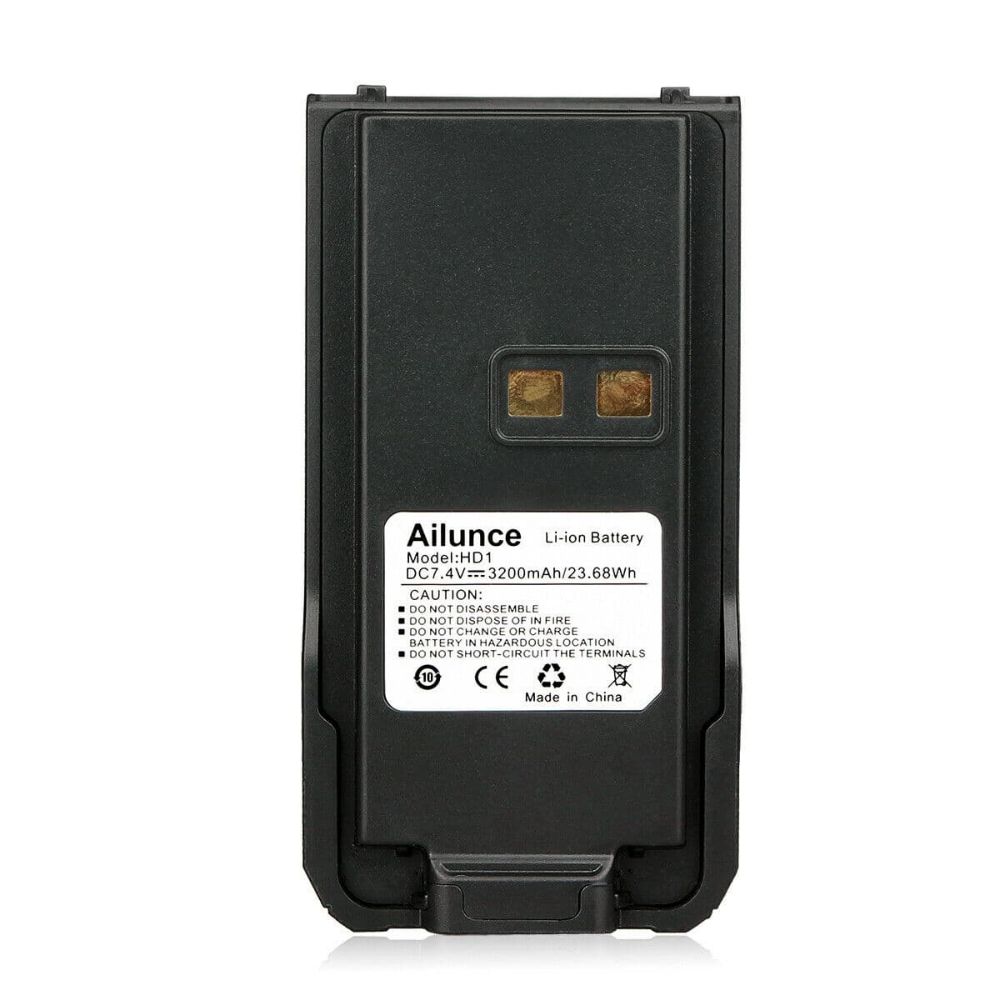 3200mAh Li-ion Battery for Ailunce HD1 Retevis RT29 Radio