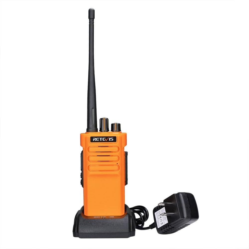 RT29 UHF Bright orange Long Range Handdheld Walkie Talkie