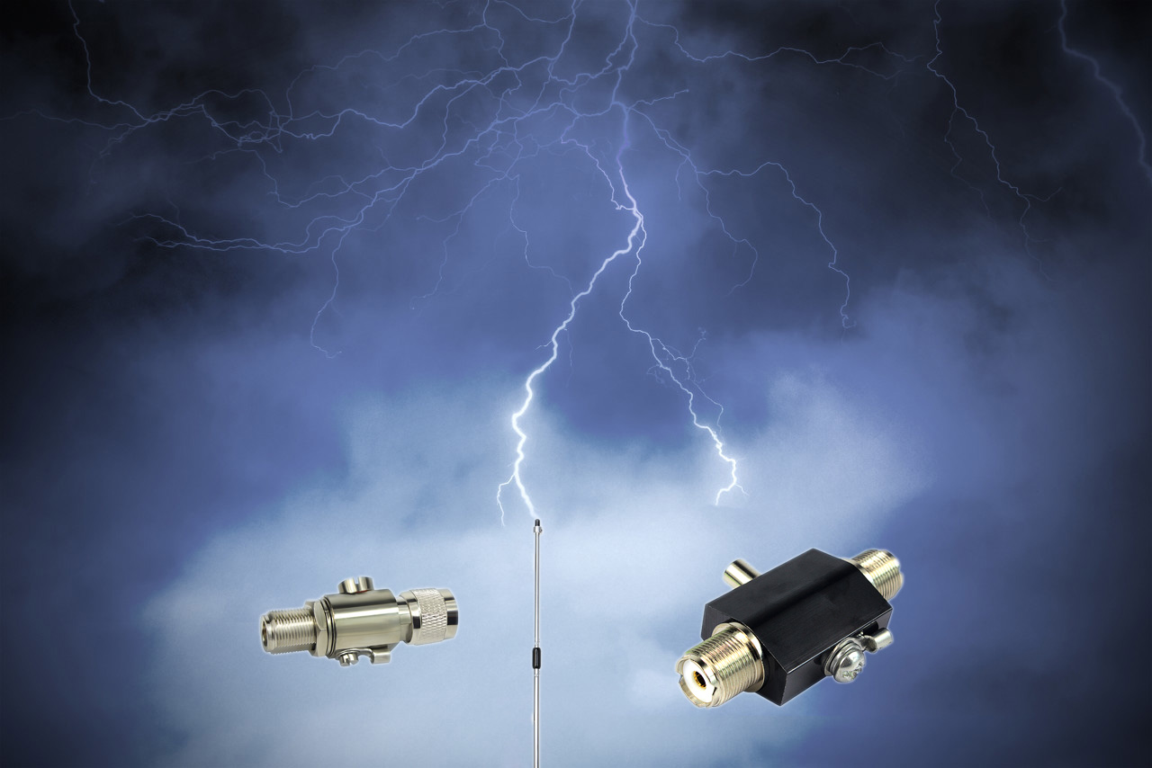 Lightning protection measures for wireless radio communication solution