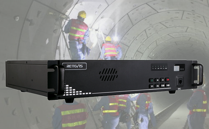 Retevis tunnel radio communication solutions