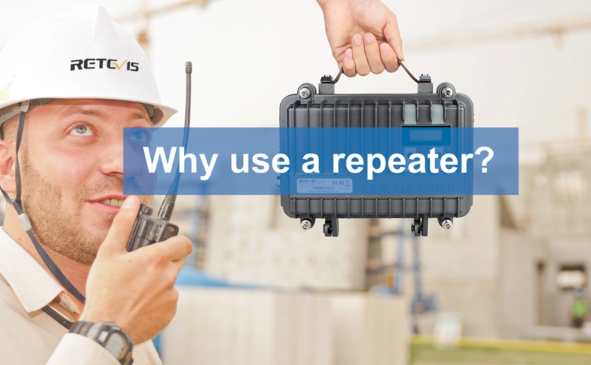 Why use a repeater in radio solutions?