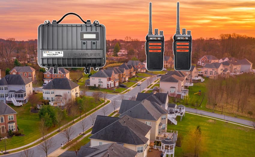 GMRS Radio Solutions Application in Community Communication