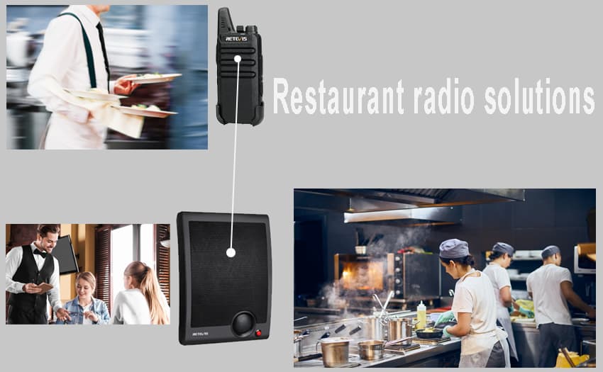 Loudspeaker Radio Solution for Restaurant