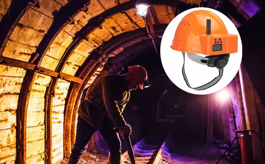 Equip your miners with professional safety walkie-talkies-Retevis RA16 helmet walkie-talkie