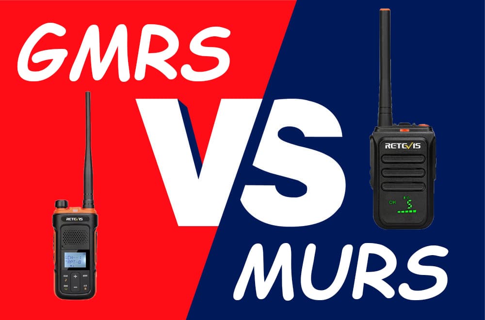 What is the difference between GMRS and MURS?