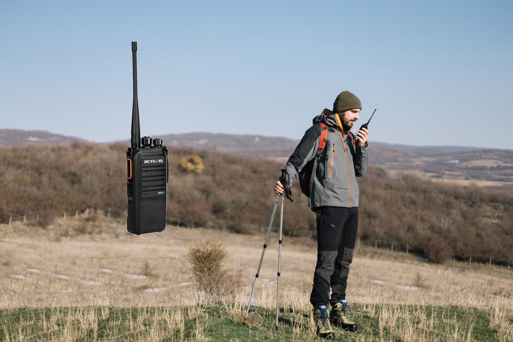 Retevis RB75 Best GMRS handheld two way Radio for Hiking