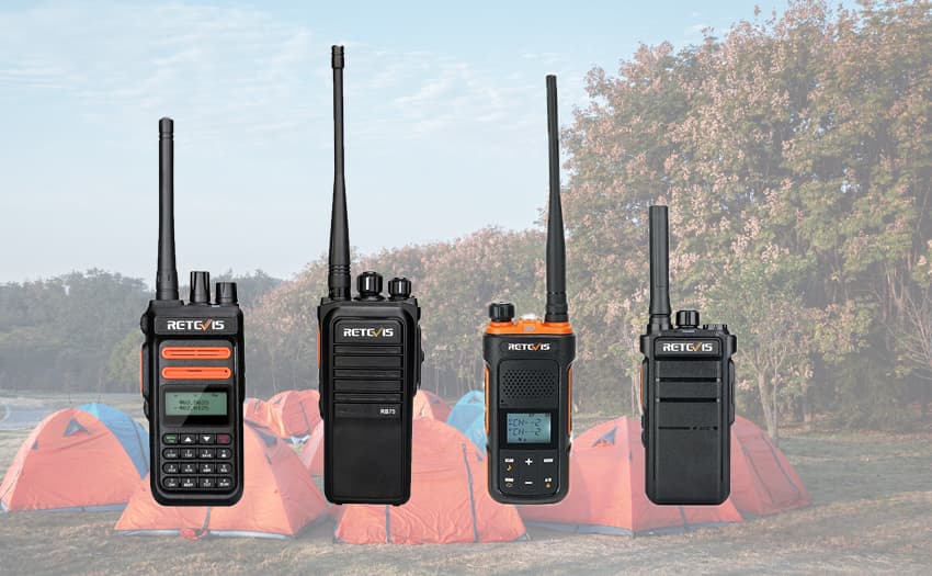 Bring the Retevis GMRS walkie-talkie, Go Camping
