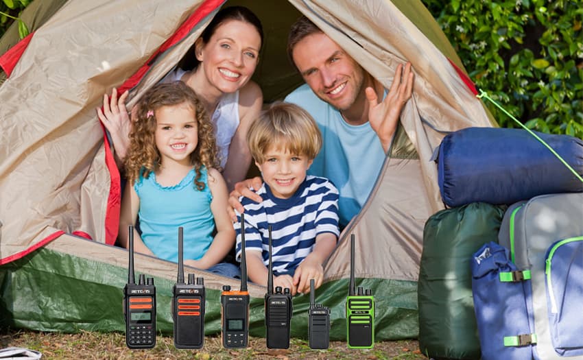 Camping strategy: How To Choose The Right Walkie-Talkie?