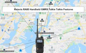 What are the features of Retevis RA85 GMRS walkie talkie? doloremque