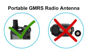 Can GMRS radio have removable antenna? doloremque