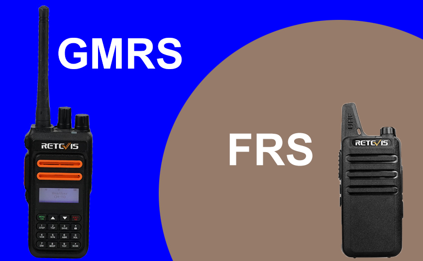 FRS GMRS Frequency Chart