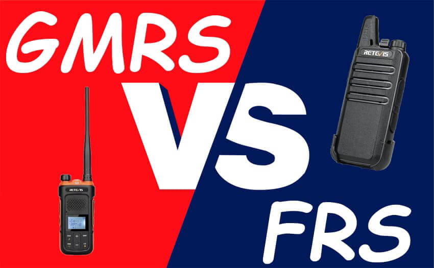 What is the difference between GMRS and FRS ?