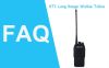 FAQ For Retevis RT1 Long Range Walkie Talkie