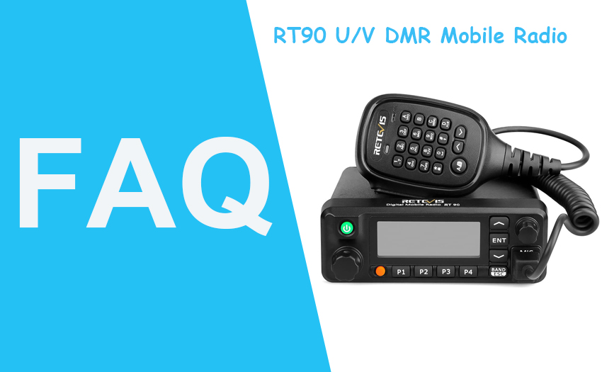 Retevis RT90 DMR Digital Mobile Radio - Unicom Radio