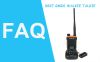 FAQ of Retevis RB27 GMRS Handheld Radio