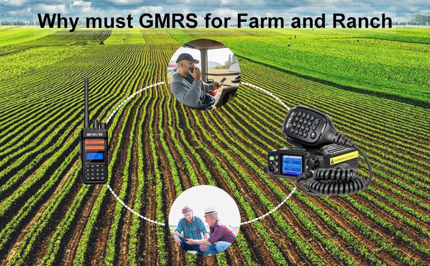Why Must Use GMRS radio for your Farm and Ranch?